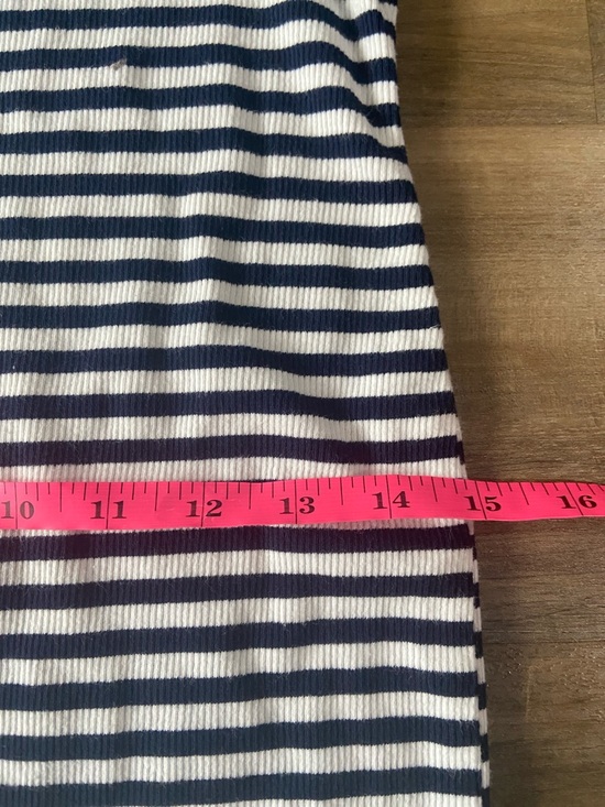 Motherhood Navy & White Striped Midi Tank Dress - Picture 5 of 8